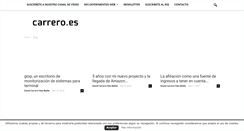 Desktop Screenshot of carrero.es