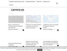 Tablet Screenshot of carrero.es